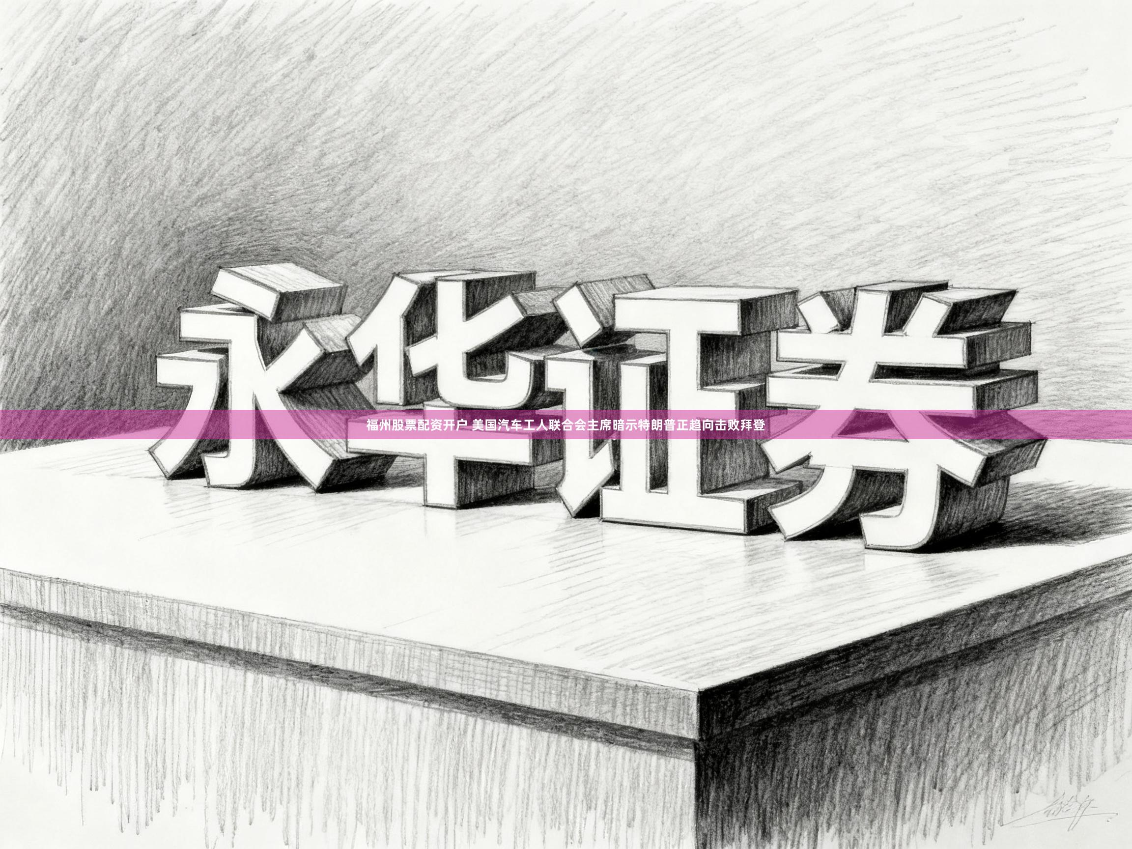 福州股票配资开户 美国汽车工人联合会主席暗示特朗普正趋向击败拜登